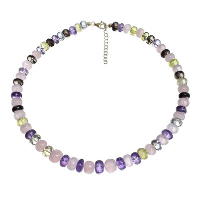 Collar en plata con Amatista