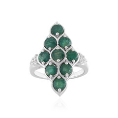 Anillo en plata con Grandidierita