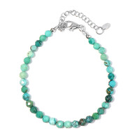 Brazalete en plata con Turquesa