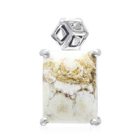 Colgante en plata con Magnesita