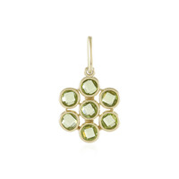 Colgante en oro con Peridoto