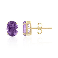 Pendientes en plata con Amatista