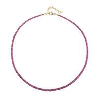 Collar en plata con Rubí de Mozambique