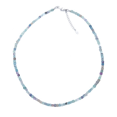 Collar en plata con Fluorita