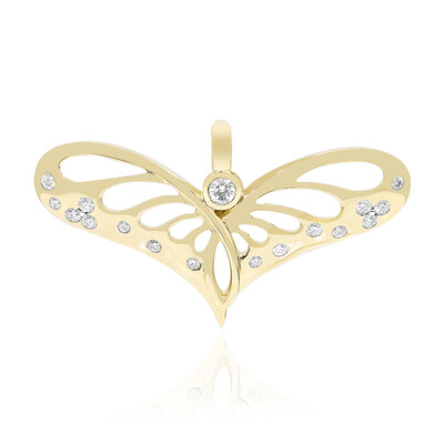 Colgante en oro con Diamante SI1 (G) (Annette)