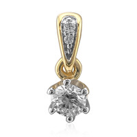 Colgante en oro con Diamante IF (D)