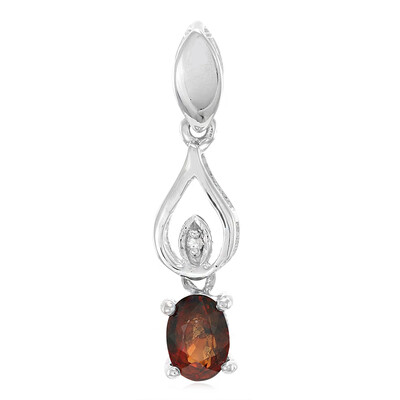 Colgante en plata con Rubí de Tanzania