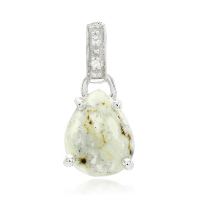 Colgante en plata con Magnesita