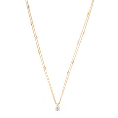 Collar en oro con Diamante SI2 (H) (CIRARI)