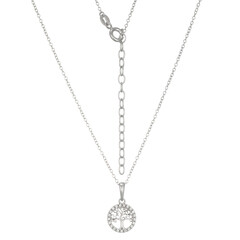 Collar en plata con Zircón