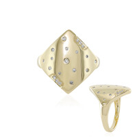 Anillo en oro con Diamante SI2 (H) (de Melo)