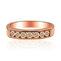 Anillo en oro con Diamante rosa de Francia de Argyle SI1