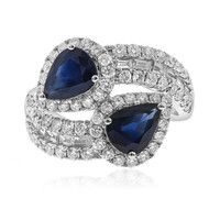 Anillo en oro con Zafiro de Ceilán (CIRARI)