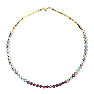 Collar en plata con Fluorita