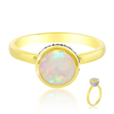 Anillo en plata con Ópalo de Welo