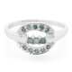 Anillo en plata con Diamante fantasía