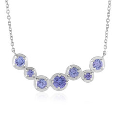 Collar en plata con Tanzanita