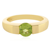 Anillo en plata con Peridoto