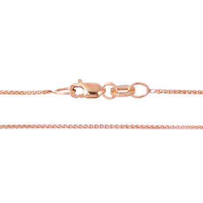 Cadena en oro rosa 50 cm - 1,33 g