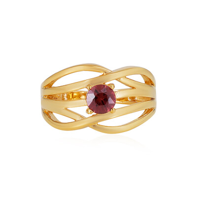 Anillo en plata con Zircón rosado