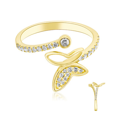 Anillo en oro con Diamante I1 (H)  (CIRARI)
