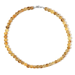 Collar en plata con Citrino