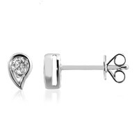 Pendientes en oro con Diamante I1 (H)  (CIRARI)