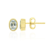 Pendientes en plata con Topacio azul cielo