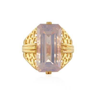 Anillo en plata con Cuarzo lavanda