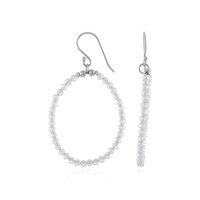 Pendientes en plata con Zircón