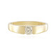 Anillo en oro con Diamante chocolate I2