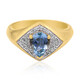 Anillo en oro con Aguamarina Medina