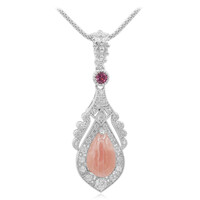 Collar en plata con Rodocrosita (Dallas Prince Designs)