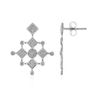 Pendientes en plata con Zircón