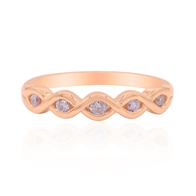 Anillo en oro con Diamante rosa Argyle I3 (Mark Tremonti)