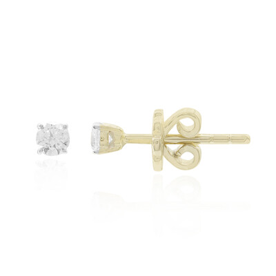 Pendientes en oro con Diamante SI1 (G) (Annette)