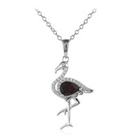 Collar en plata con Granate
