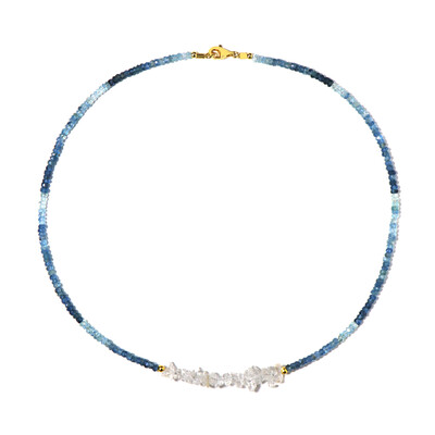 Collar en plata con Cuarzo blanco