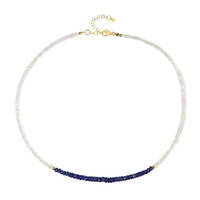 Collar en plata con Zafiro blanco