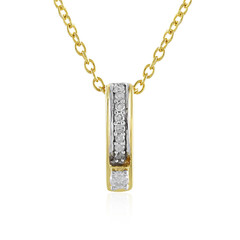 Collar en plata con Diamante I4 (J)