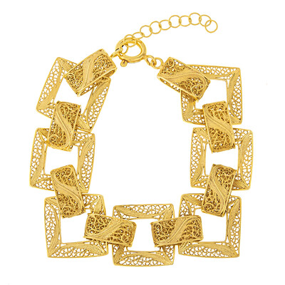 Brazalete en plata (Joias do Paraíso)