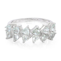 Anillo de hombre en plata con Turmalina Paraíba