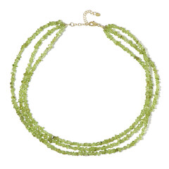 Collar en plata con Peridoto