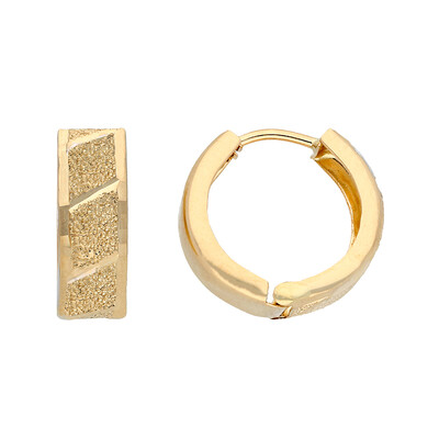 Pendientes en oro