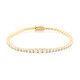 Brazalete en plata con Zircón