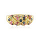 Anillo en plata con Zafiro azul