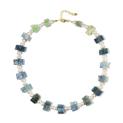 Collar en plata con Cianita