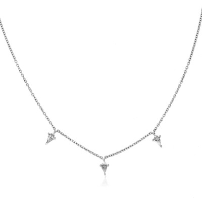 Collar en oro con Diamante VS1 (F) (de Melo)