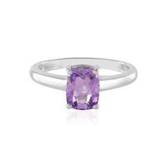 Anillo en plata con Amatista