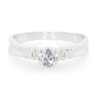 Anillo en plata con Tanzanita fantasía